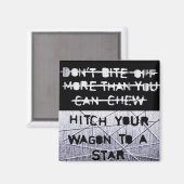 Monter vers un aimant étoilé (Recto/Verso)