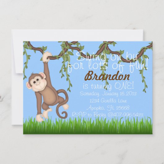 Monteren rond uitnodiging (Voorkant)