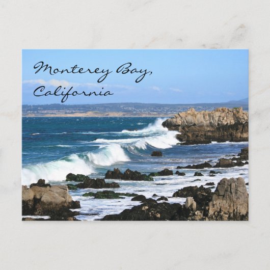 Monterey Bay California, Briefkaart (Voorkant)
