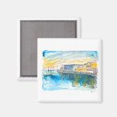 Monterey Bay California Cannery Road Magneet (Voorkant / Achterkant)