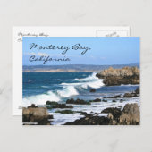Monterey Bay California, carte postale (Devant / Derrière)