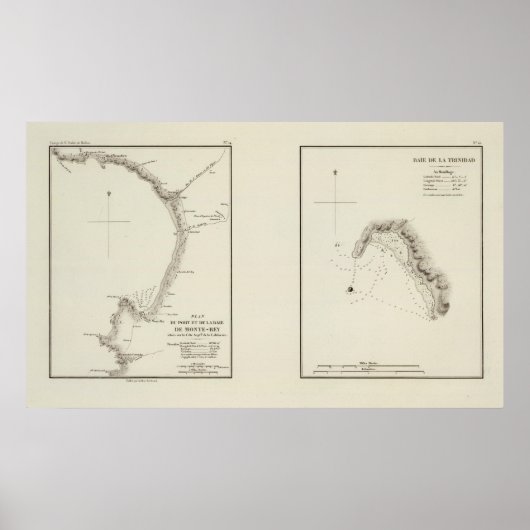 Monterey Bay, Californië Poster (Voorkant)