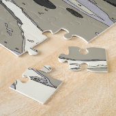 Monterey Bay Cannery Row Painting Legpuzzel (Zijkant)