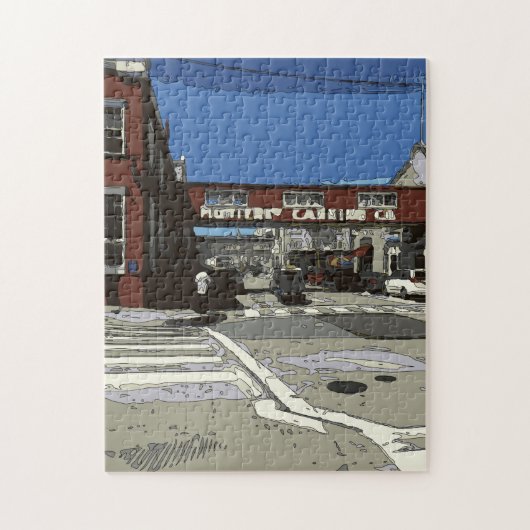 Monterey Bay Cannery Row Painting Legpuzzel (Verticaal)