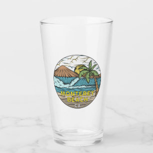Monterey Beach California Glas