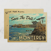 Monterey bewaart de datum  Briefkaarten (Voorkant / Achterkant)