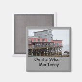 Monterey, ca magneet (Voorkant / Achterkant)