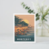 Monterey California Briefkaart (Staand voorkant)