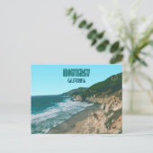 Monterey California Pacific Coast Highway  Briefkaart (Staand voorkant)