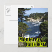 Monterey California — Postage Briefkaart (Voorkant / Achterkant)