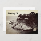 Monterey California Style Briefkaart (Voorkant / Achterkant)