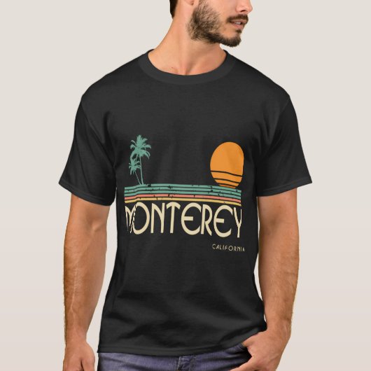 Monterey California T-shirt (Voorkant)