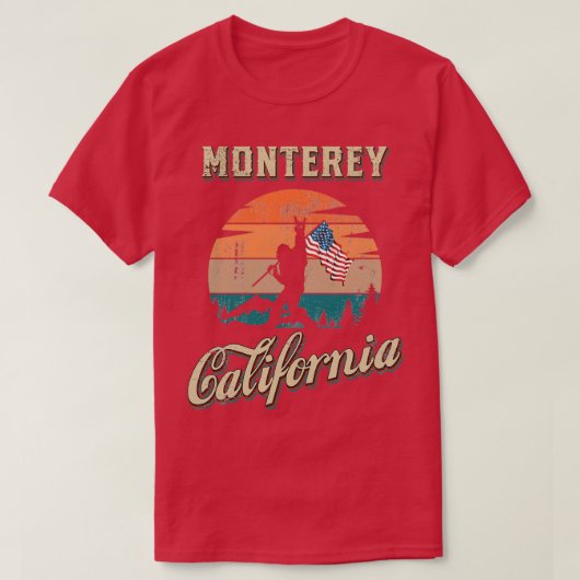 Monterey California T-shirt (Design voorkant)