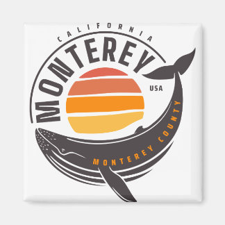 Monterey California Whale Magneet