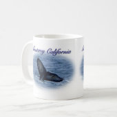 Monterey California Whale Tail Mok (Voorkant links)