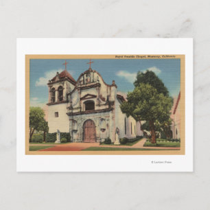 Monterey, Californië Uitzicht van Royal Presido Ch Briefkaart