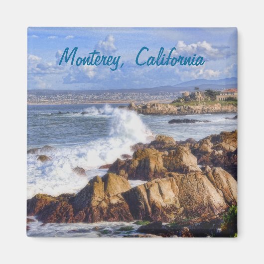 Monterey Californische kust Magneet (Voorkant)