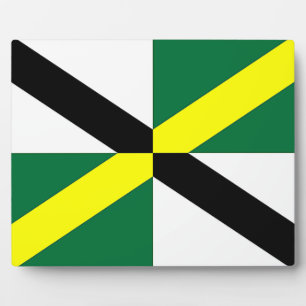 Monterey City Flag Plaque Fotoplaat