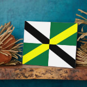 Monterey City Flag Plaque Fotoplaat (Zijkant)