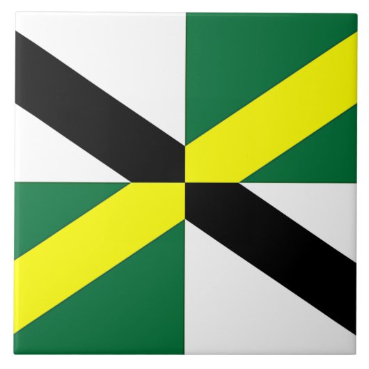 Monterey City Flag Tile Tegeltje (Voorkant)