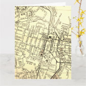 Monterey, de Vintage Kaart van CA (Gele Bloem)