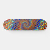 Monterey Fractal Art Skateboard (Horizontaal)