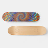 Monterey Fractal Art Skateboard (Horizontaal)