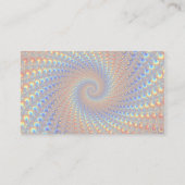 Monterey Fractal Art Visitekaartje (Achterkant)