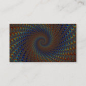 Monterey Fractal Art Visitekaartje (Achterkant)