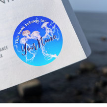 Monterey Jellyfish Boek Sticker