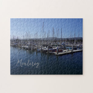 Monterey Marina, Monterey Bay, Californië Legpuzzel