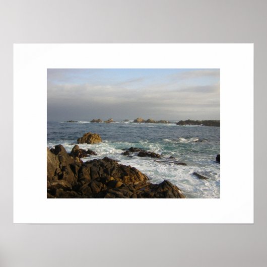Monterey Ocean Print (Voorkant)