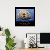 Monterey Otter Poster (Thuiskantoor)