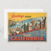  Monterey Reizen Briefkaart (Voorkant / Achterkant)