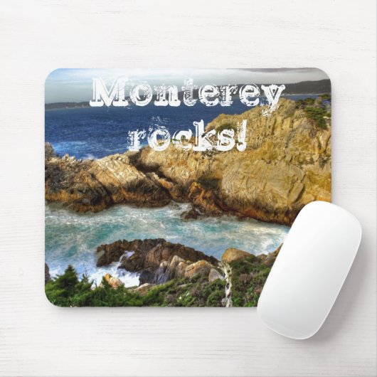 Monterey Rocks. Muismat (Met muis)