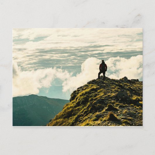 Monterosso Cinque berg Briefkaart (Voorkant)