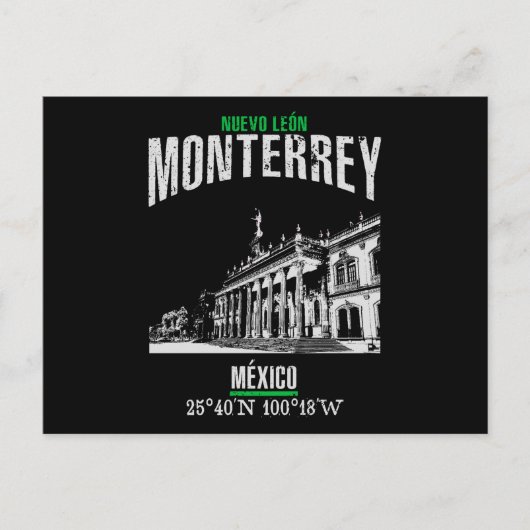 Monterrey Briefkaart (Voorkant)