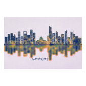 Monterrey Skyline Perfect Poster (Voorkant)