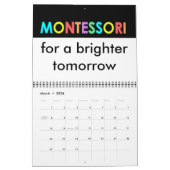 Montessori Calendar- en Art-Prints Kalender (Mar 2026)