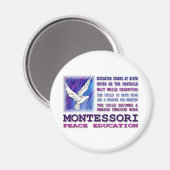 Montessori Dove Magneet (Voorkant / Achterkant)