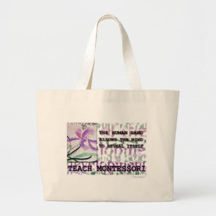 Montessori Iris Grote Tote Bag