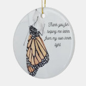 Montessori Kerstornament Keramisch Ornament (Links)