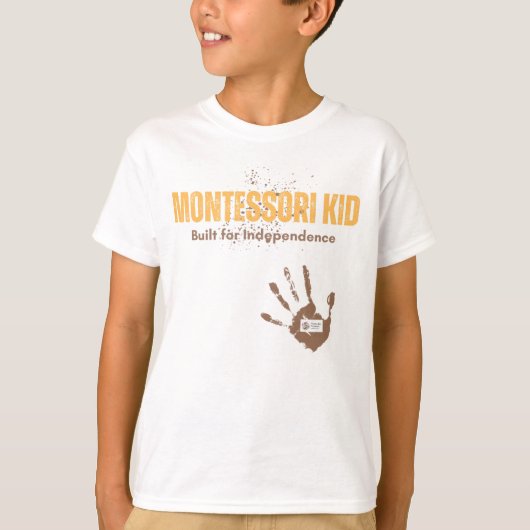 Montessori Kid T-shirt (Voorkant)