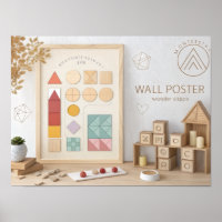 Montessori Poster over Cognitieve Ontwikkeling