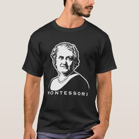 Montessori-Shirt T-shirt (Voorkant)