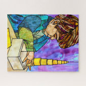 Montessori Yellow Knoss Cylinder Puzzle (Horizontal)