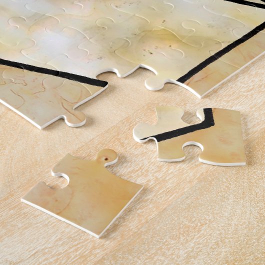 Montessori Yellow Knoss Cylinder Puzzle (Côté)