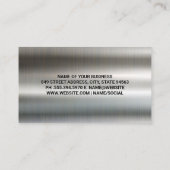 monteur | Auto Reparatie Auto | moersleutels | Met Visitekaartje (Achterkant)