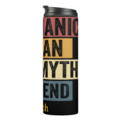 Monteur: Bold & Empowered Inspirerend Graphic Thermosbeker (Geroteerd rechts)