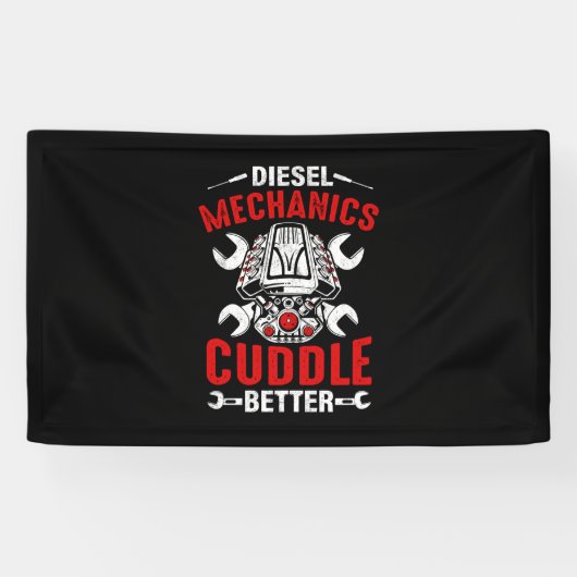 Monteur Diesel monteurs Beter Spandoek (Horizontaal)